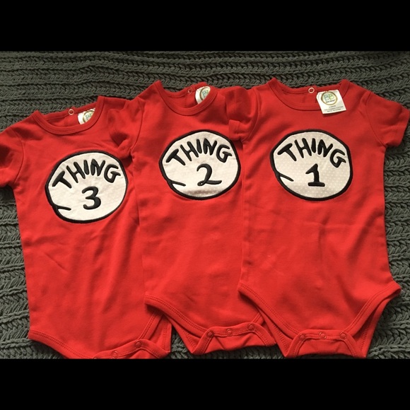 thing 3 onesie